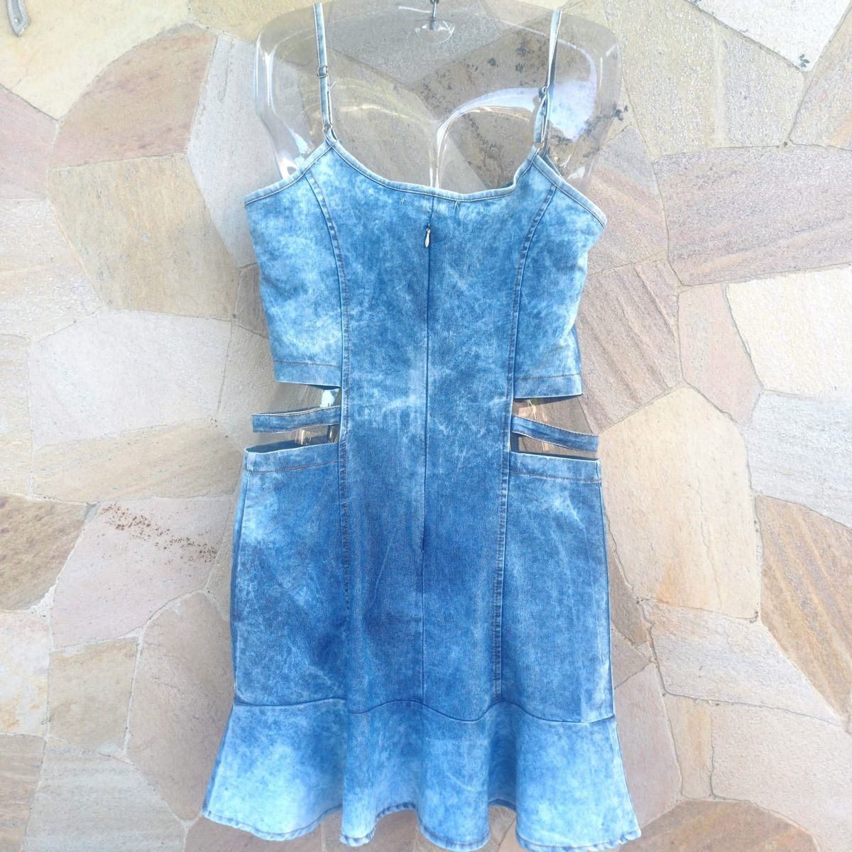 Vestido Italiano Slip Dress Jeans